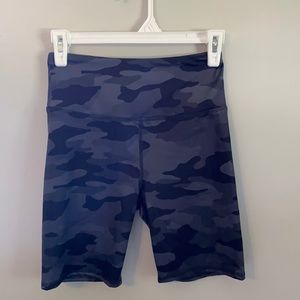 Camo Biker Shorts